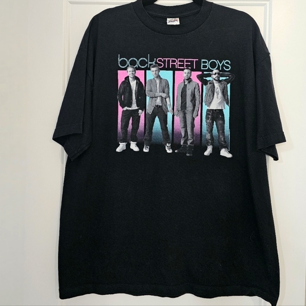 Backstreet Boys Line Up Names 2011 Concert Classic Unisex T-Shirt XL